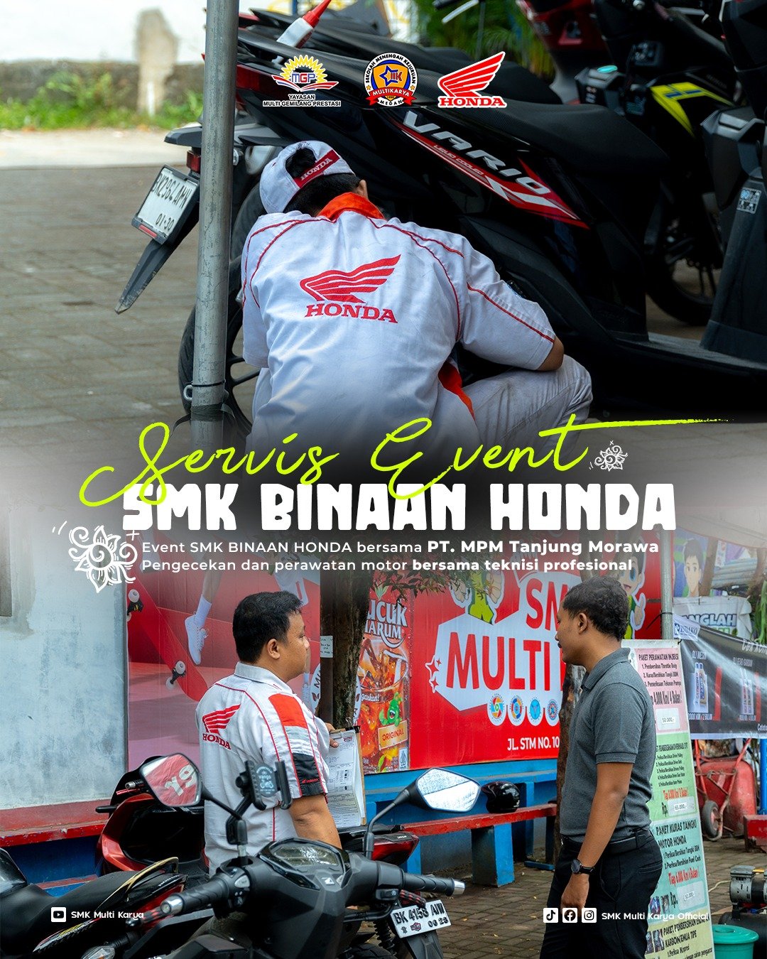 Servis Event SMK Binaan Honda